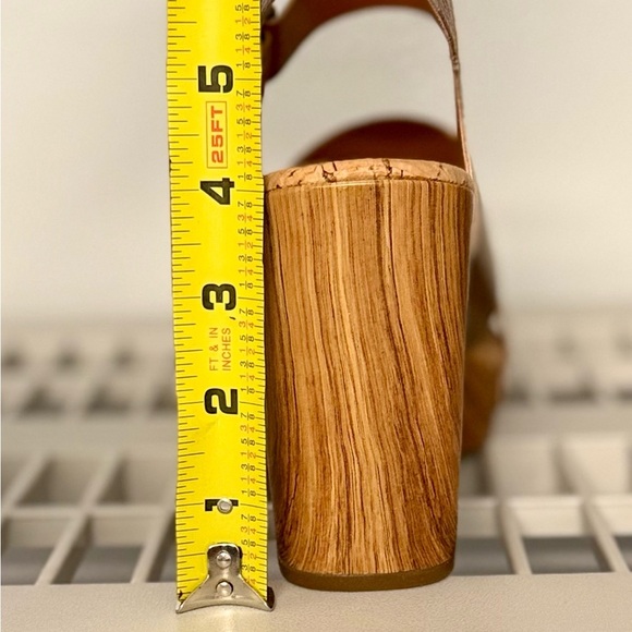 NIB‎ Kork-Ease Della Slingback Platform Sandal Light Gold Size 10 - Picture 13 of 14